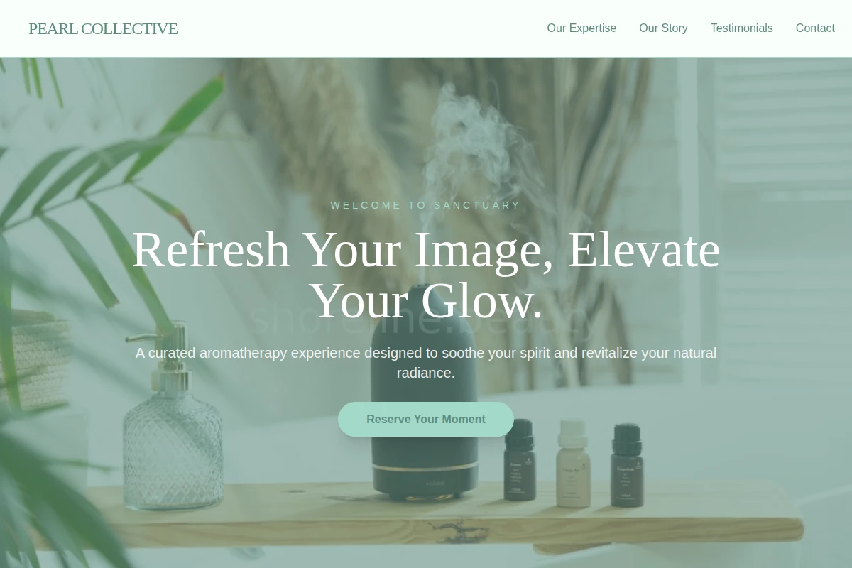 Pastel Aromatherapy Wellness Parlor