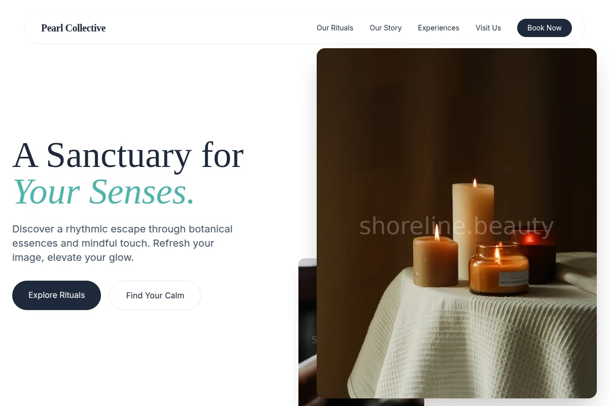 Pastel Aromatherapy Wellness Parlor